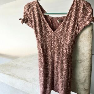 Abercrombie & Fitch Ditsy Floral Mini Dress
